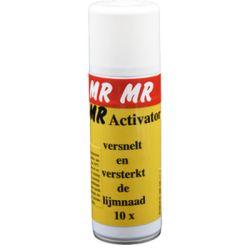 Activator voor industrielijm, spuitbus 200 ml, versnelt de uitharding en versterkt de lijmverbinding vele malen. Activator voor industrielijm, spuitbus 200 ml, versnelt de uitharding en versterkt de lijmverbinding vele malen.