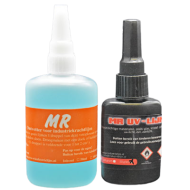 GLASLIJM  DUN 50 GRAM, MET 100 ML ONTVETTER ~Onzichtbaar glas en kristal LIJMEN.