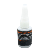 INDUSTRIELIJM HT  (hoge temperaturen), Deze enorm sterke lijm blijft tot minimaal 135 graden flexibel en slagvast.